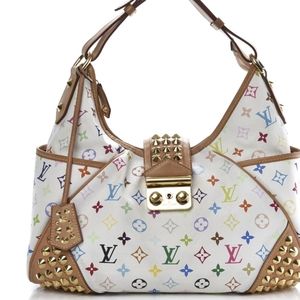Louis vuitton monogram Chrissy white